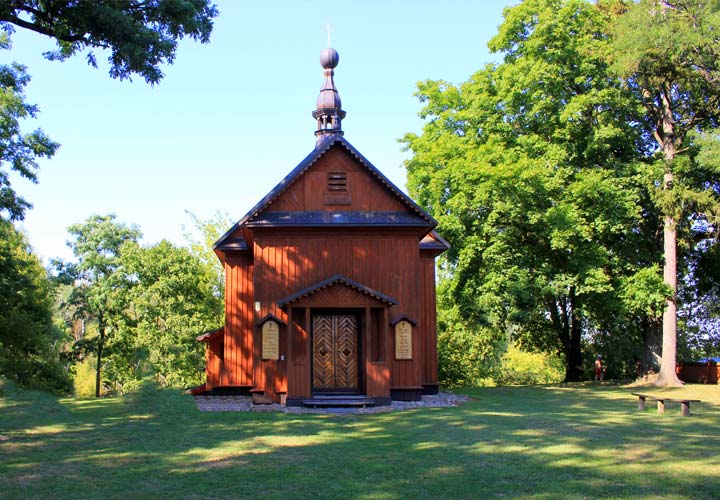 Krzyczew - drewniana cerkiew unicka